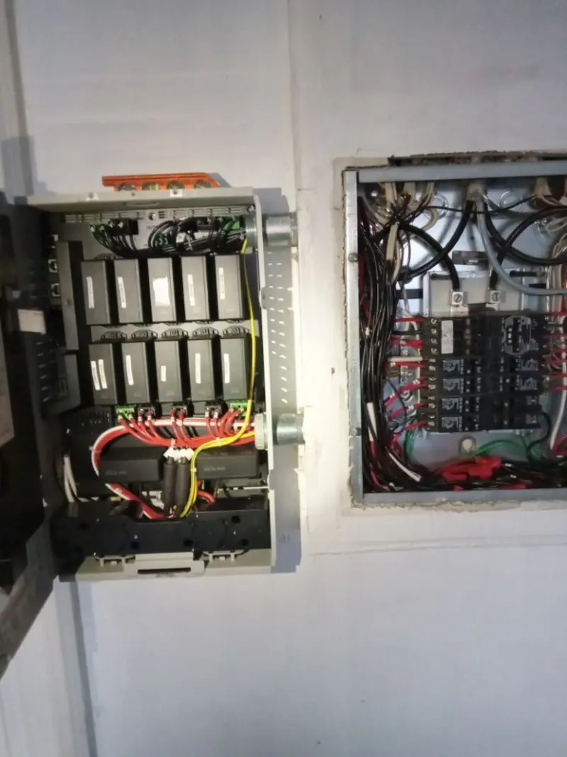 Electrical panel upgrade completed for Electrical Inspection in Larkin